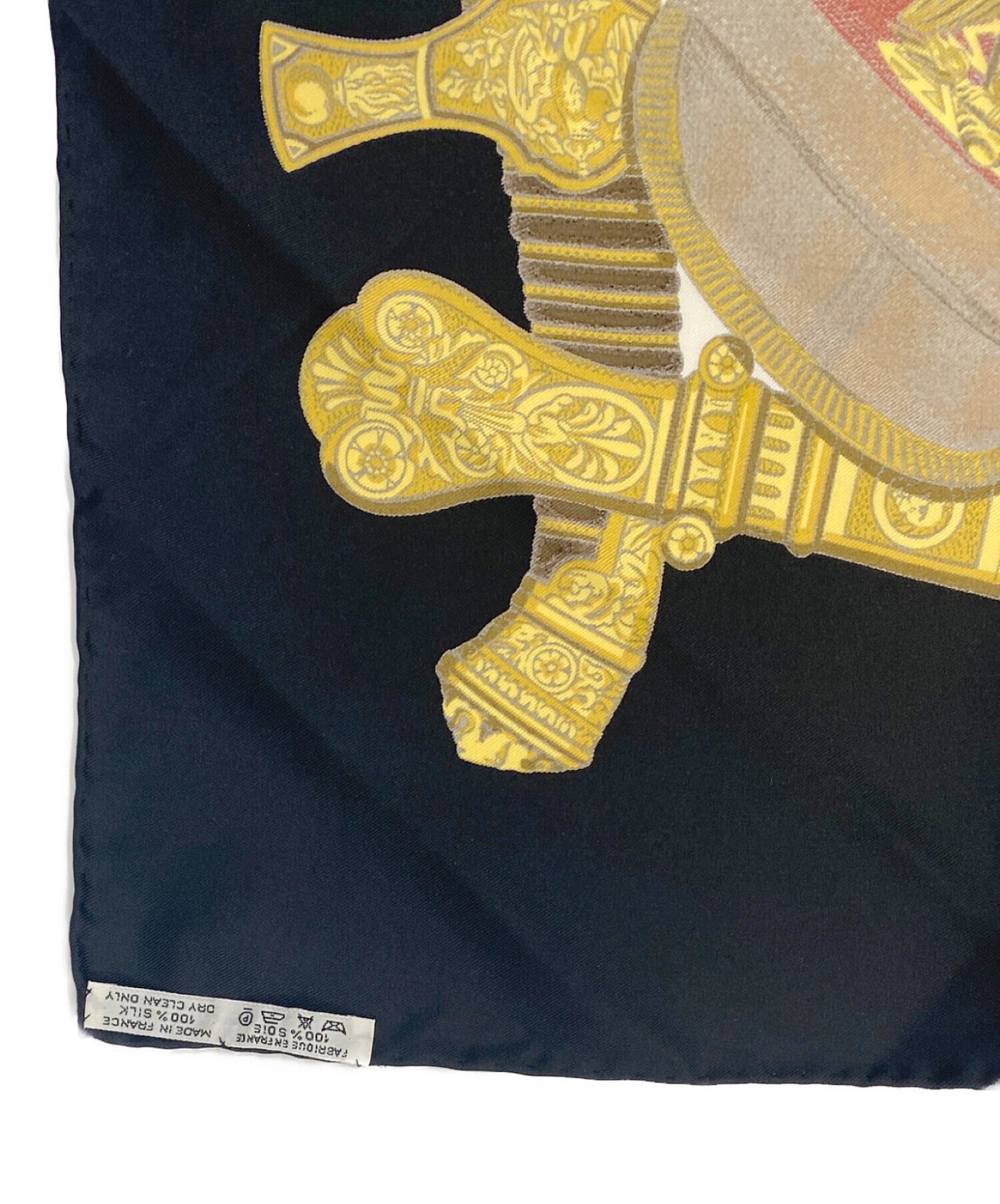 [Pre-owned] HERMES large oval scarf