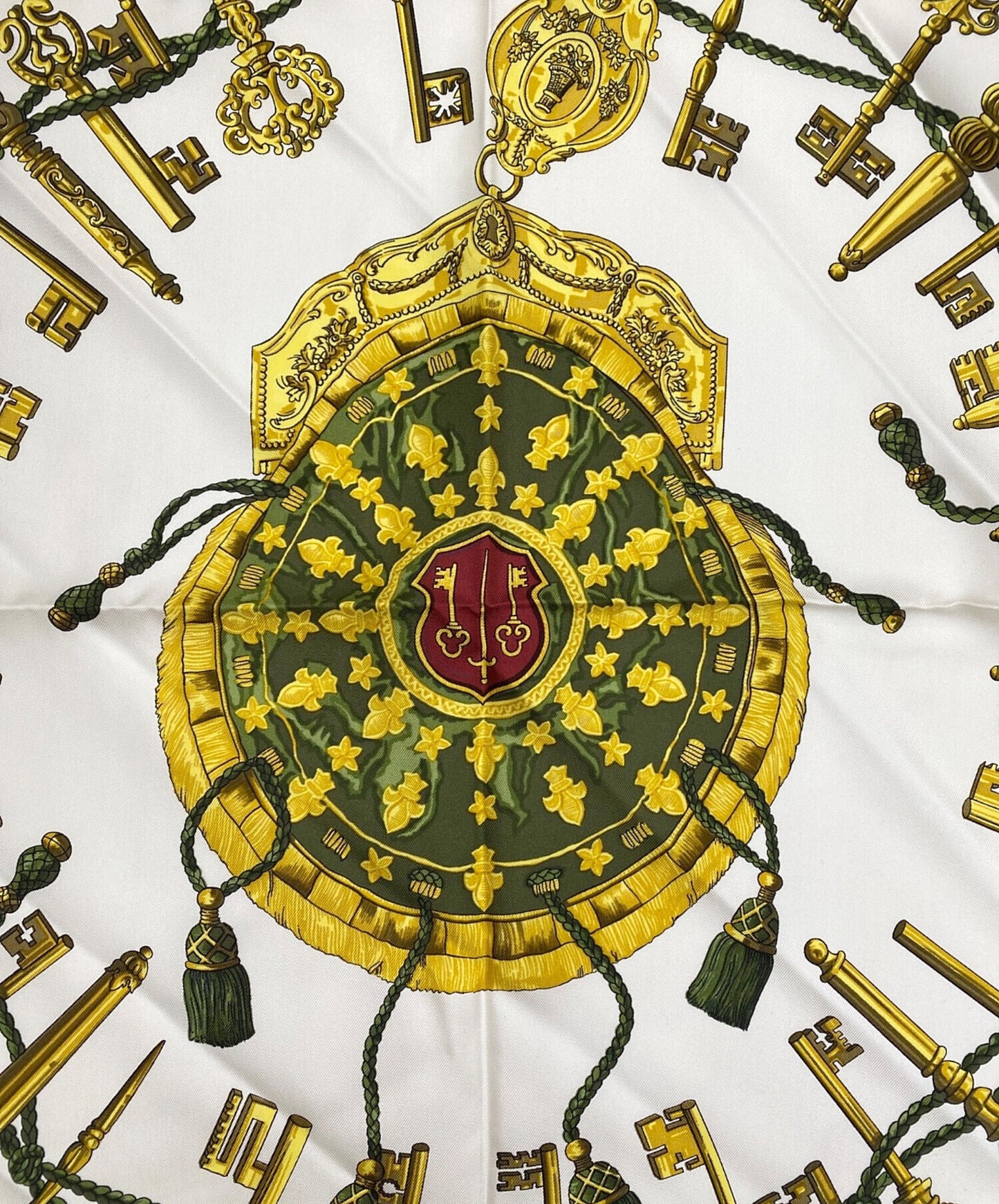 [Pre-owned] HERMES silk scarf