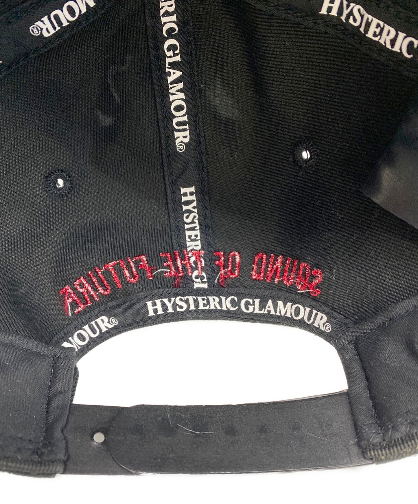 [Pre-owned] Hysteric Glamour HG Embroidery Baseball Cap 02223QH07