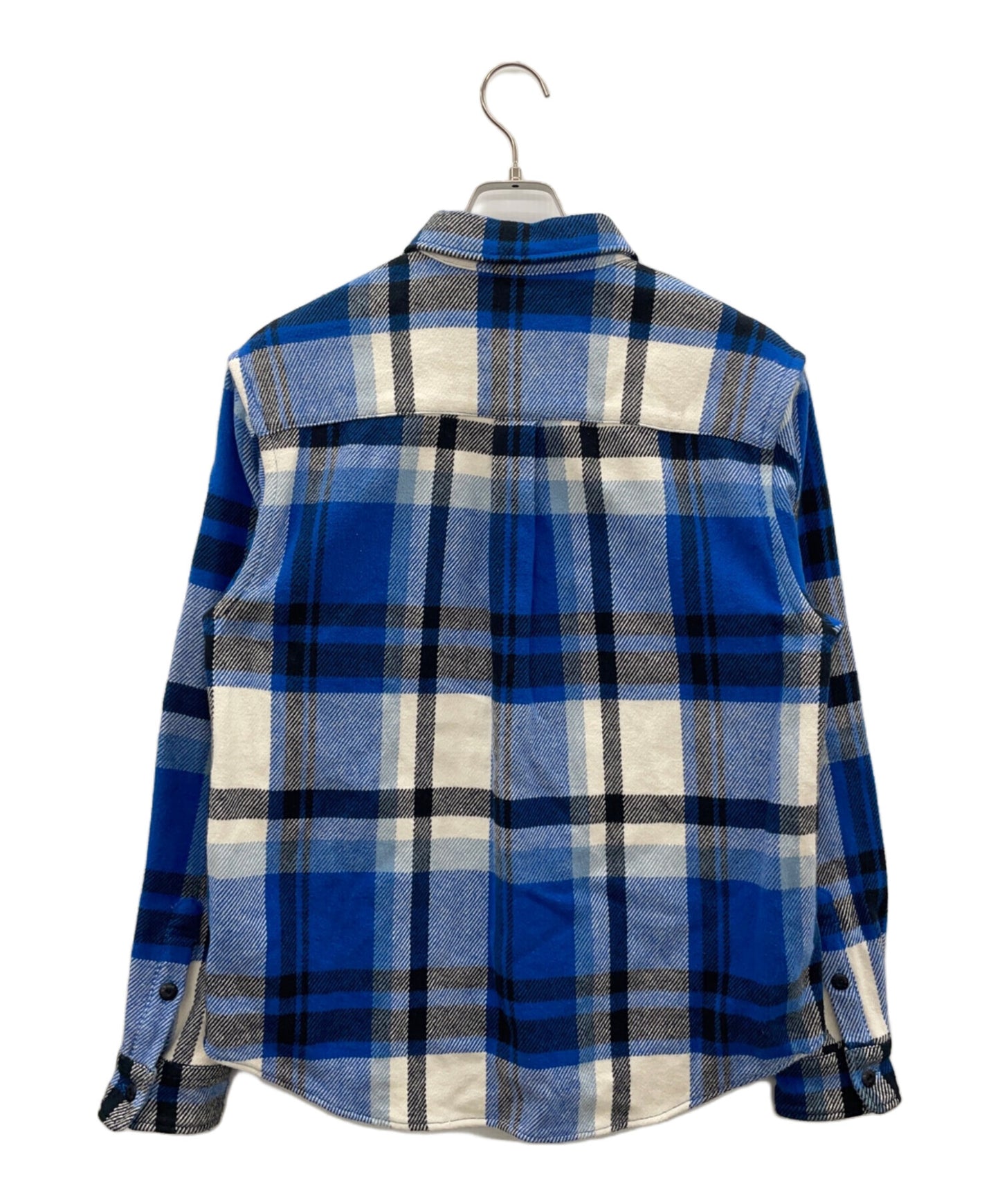[Pre-owned] A BATHING APE CHECK RELAXED FIT SHIRT 001SHK801004M