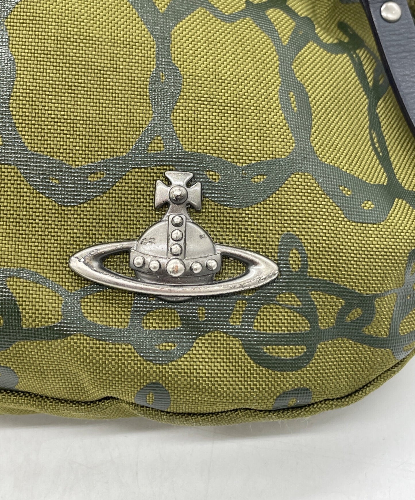 [Pre-owned] Vivienne Westwood Canvas Street Style Body Bag VWB811