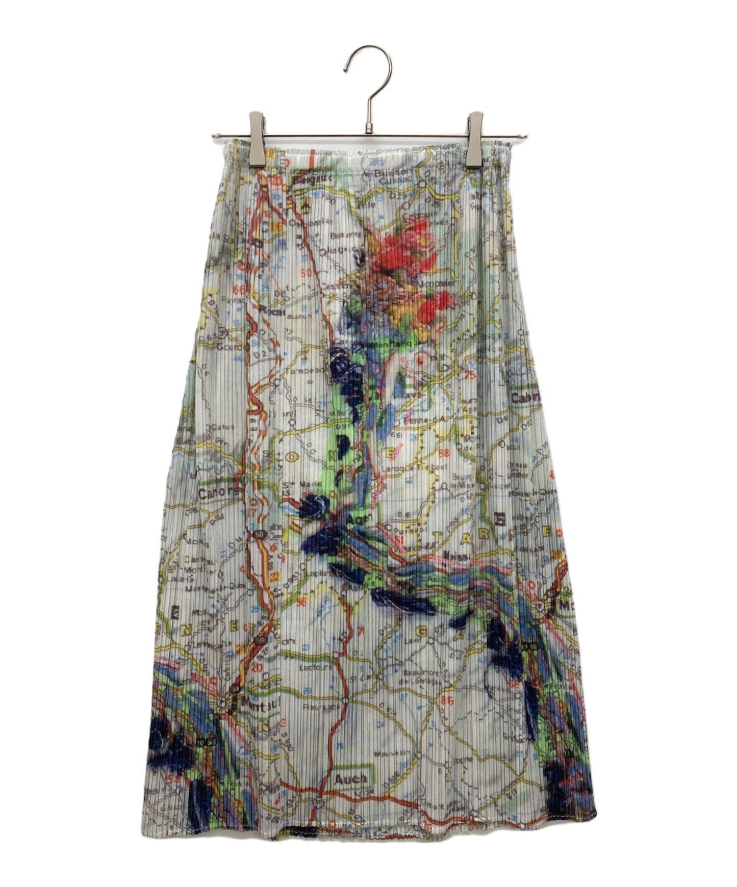 [Pre-owned] PLEATS PLEASE long pleated skirt PP51-JG805