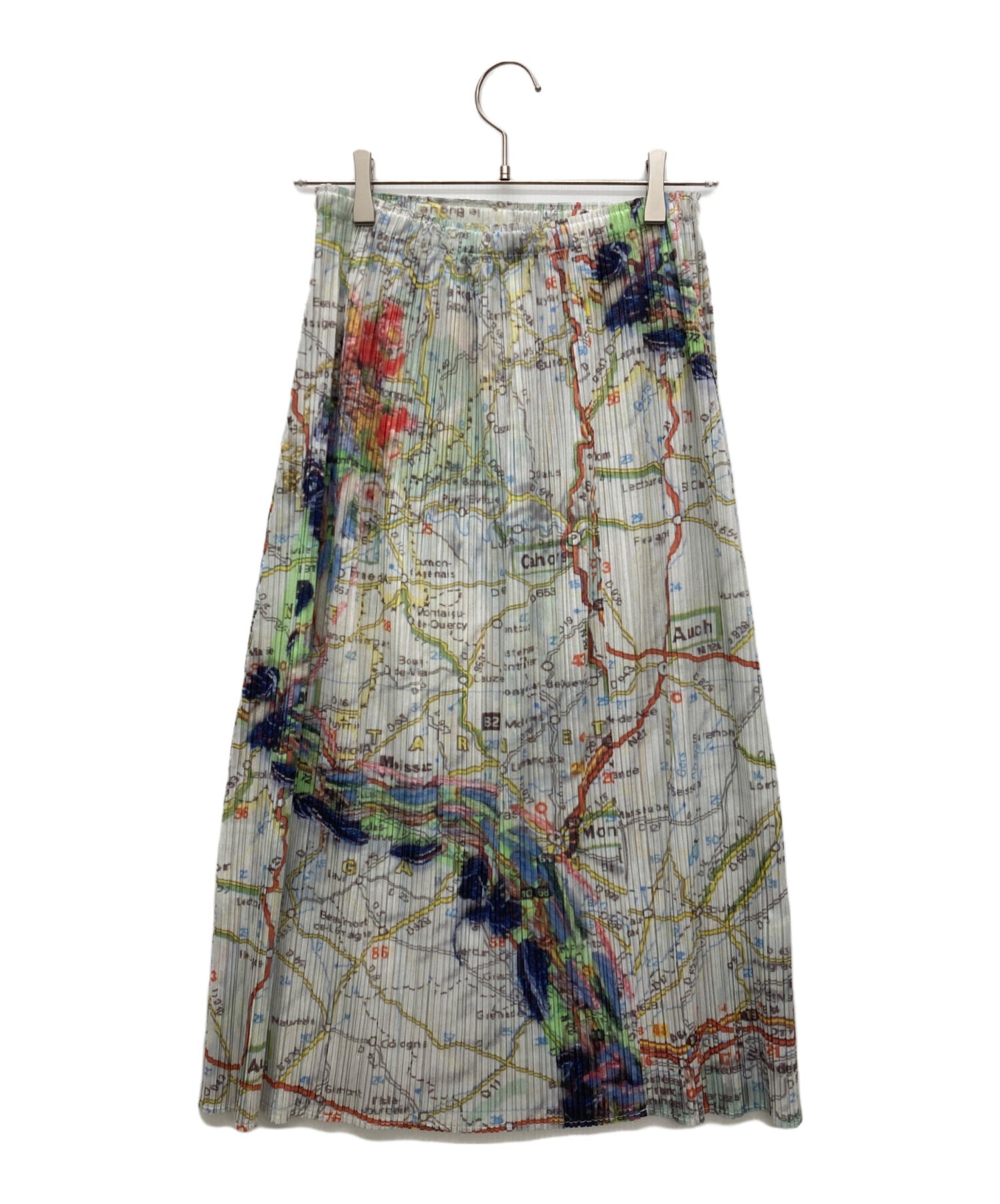 [Pre-owned] PLEATS PLEASE long pleated skirt PP51-JG805