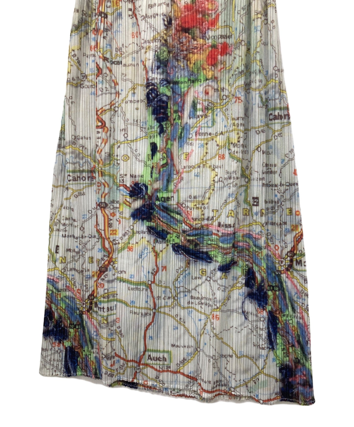 [Pre-owned] PLEATS PLEASE long pleated skirt PP51-JG805