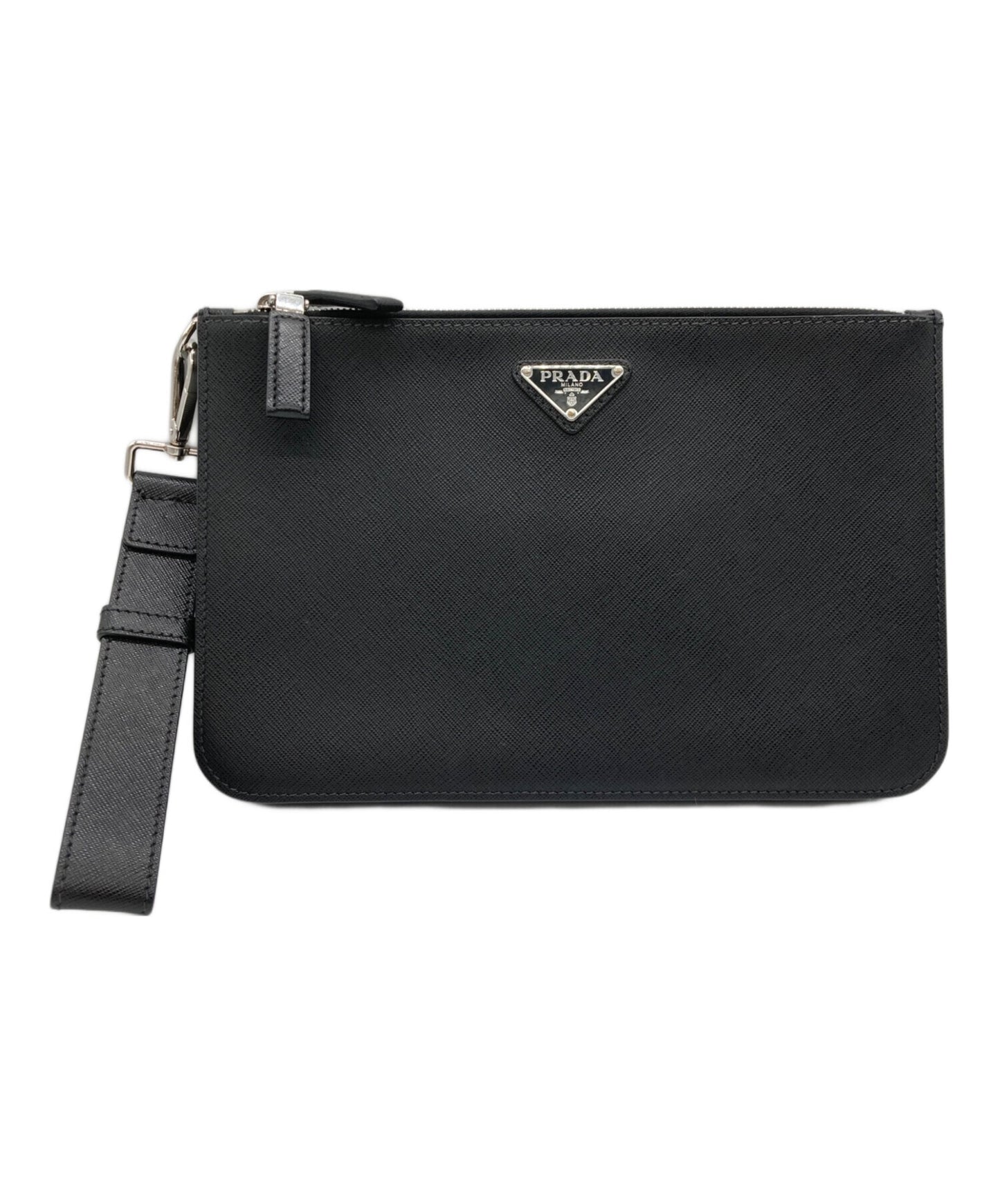 [Pre-owned] PRADA zippered carrying case 2VF024