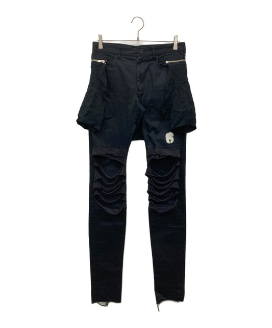 [Pre-owned] UNDERCOVER 19SS Knee-skirted slim pants with shirt parts UCW4518