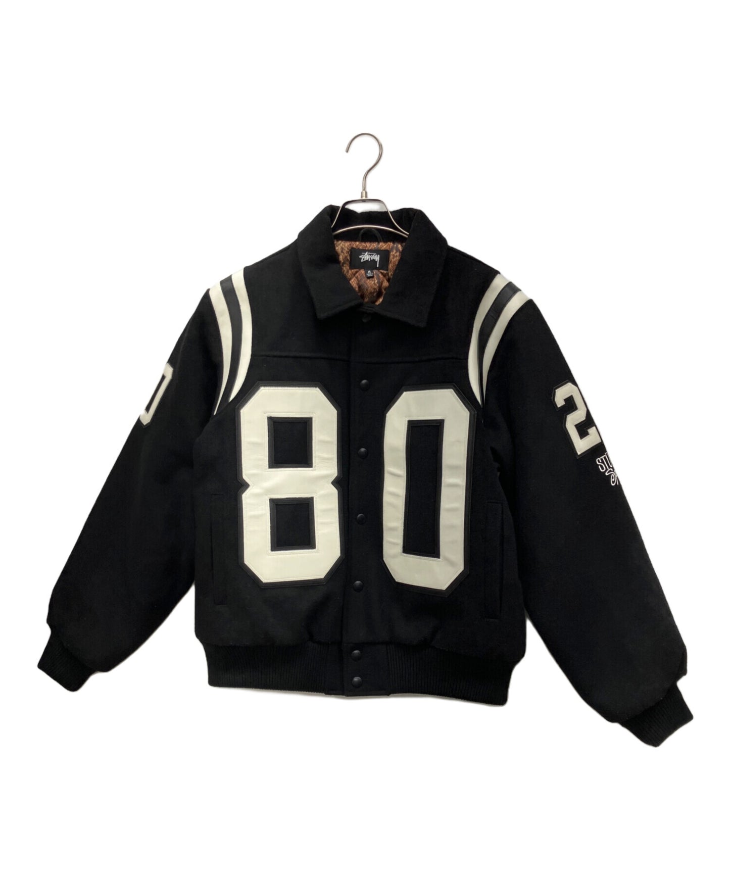 [Pre-owned] stussy 80 Wool Varsity Jacket 115713