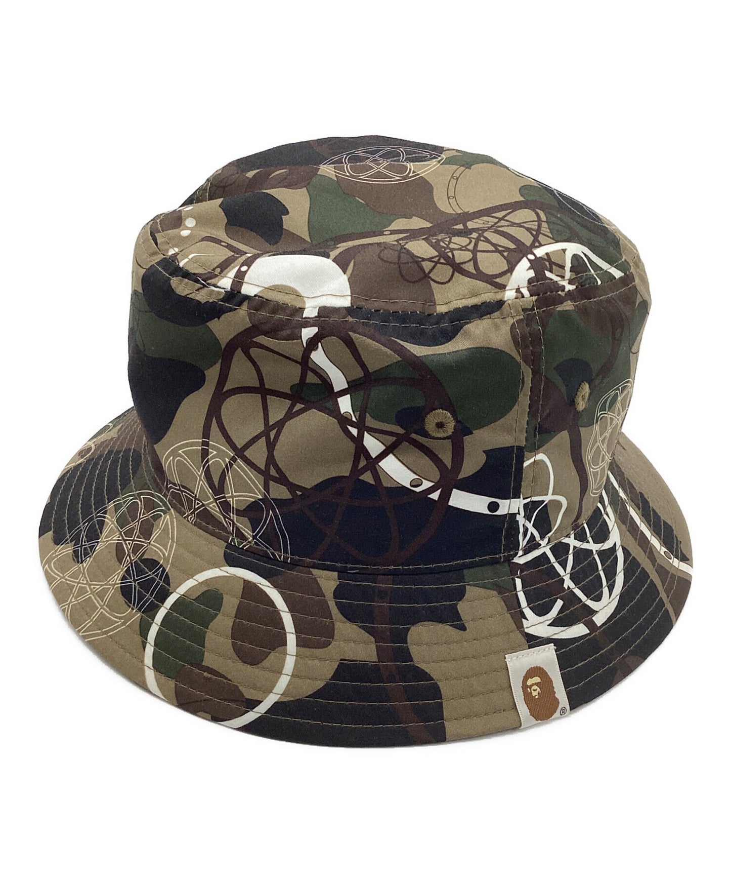 [Pre-owned] A BATHING APE Futura × BAPE 1st camo green hat 001cpc231901x