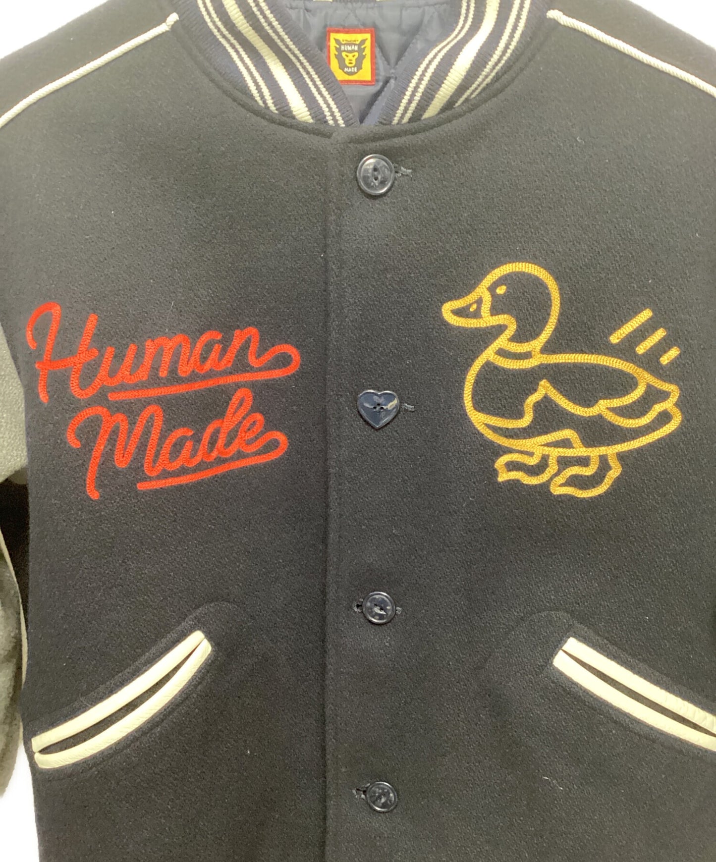 [Pre-owned] HUMAN MADE varsity jacket