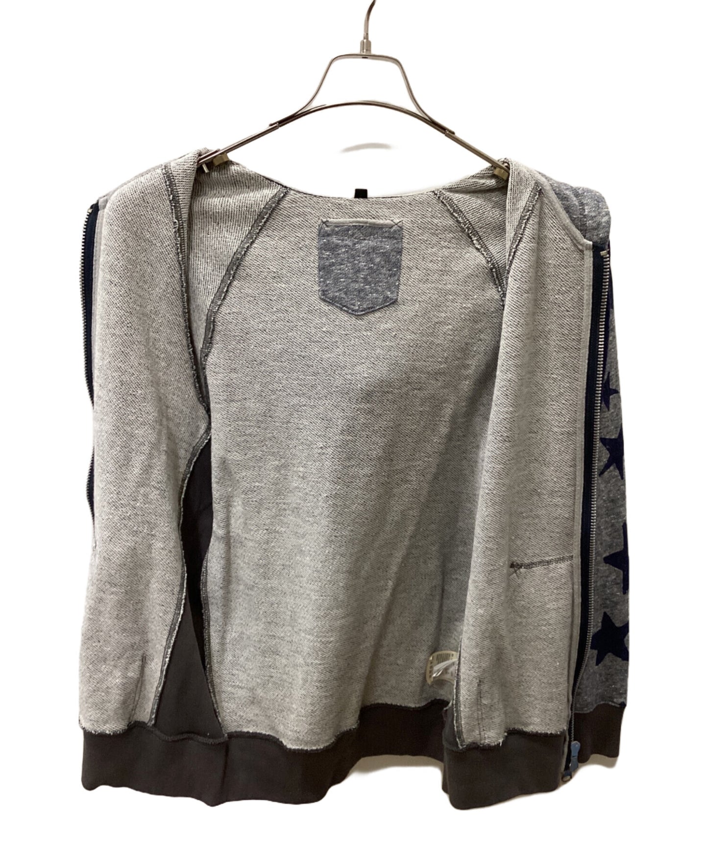 [Pre-owned] Vivienne Westwood ANGLOMANIA Star Raglan Zip Hoodie VI-M1-82122