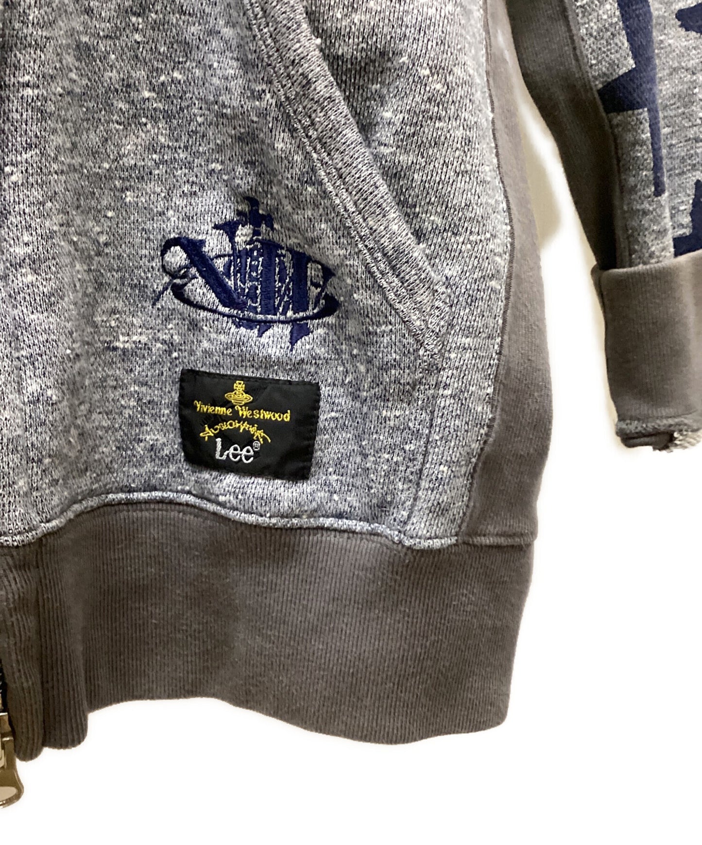 [Pre-owned] Vivienne Westwood ANGLOMANIA Star Raglan Zip Hoodie VI-M1-82122