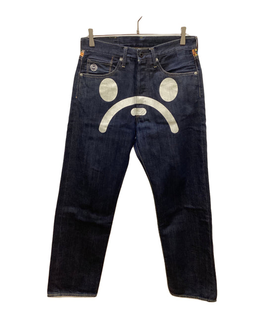 [Pre-owned] A BATHING APE MILO Animal Safari DENIM PANTS