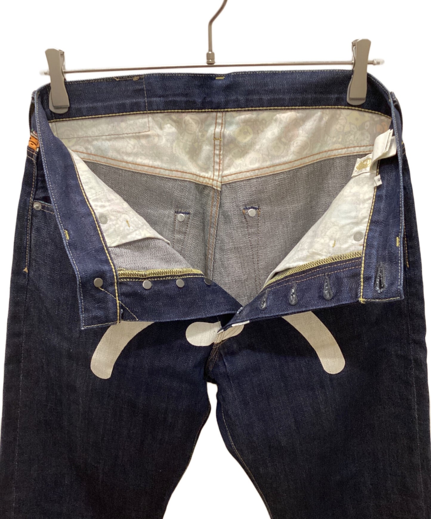 [Pre-owned] A BATHING APE MILO Animal Safari DENIM PANTS