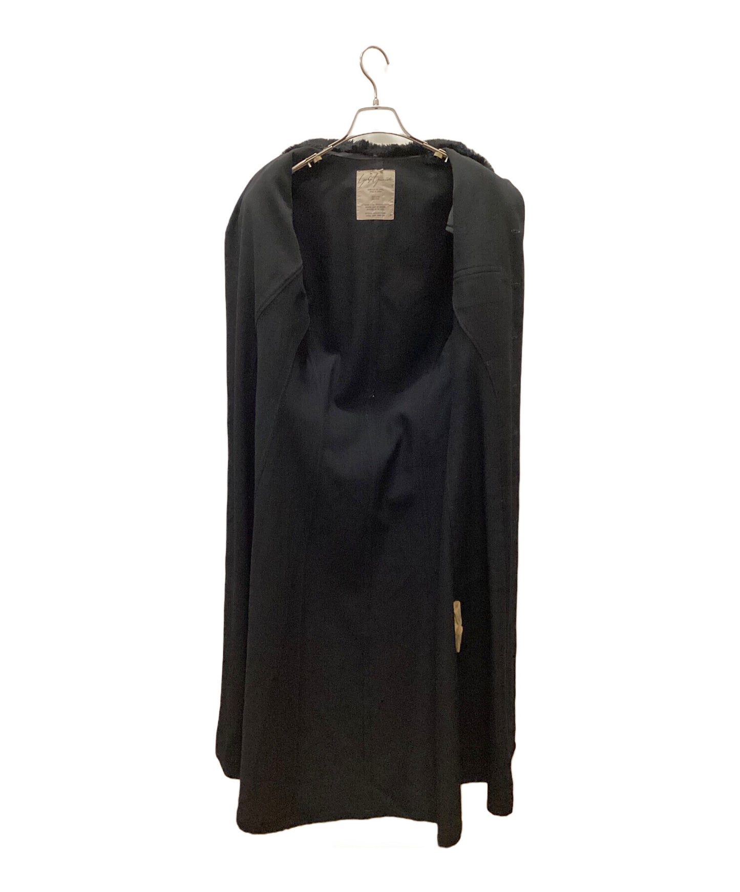 [Pre-owned] YOHJI YAMAMOTO 80s boa collar coat