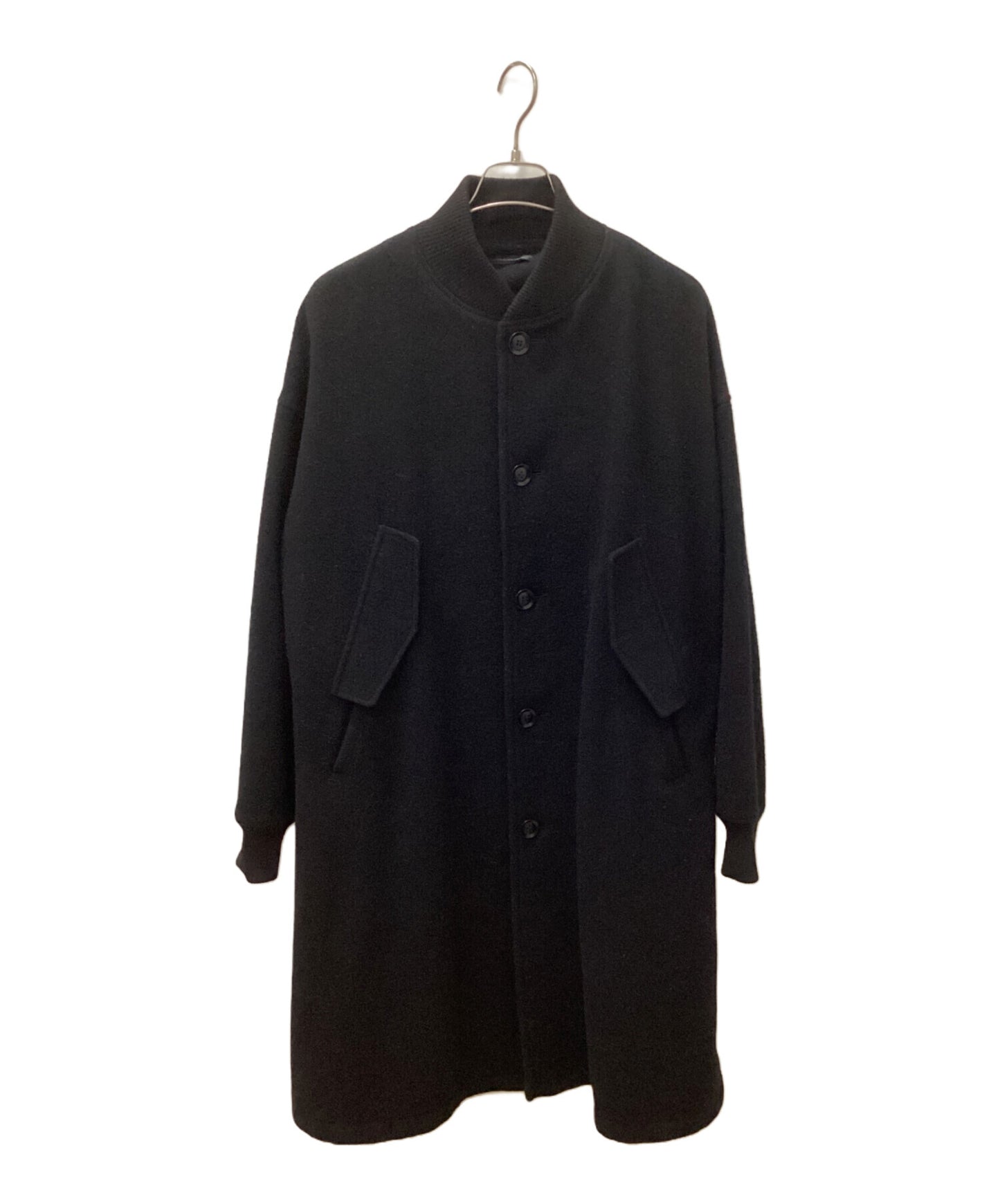 [Pre-owned] Y's Wool Rib Coat YP-C14-126
