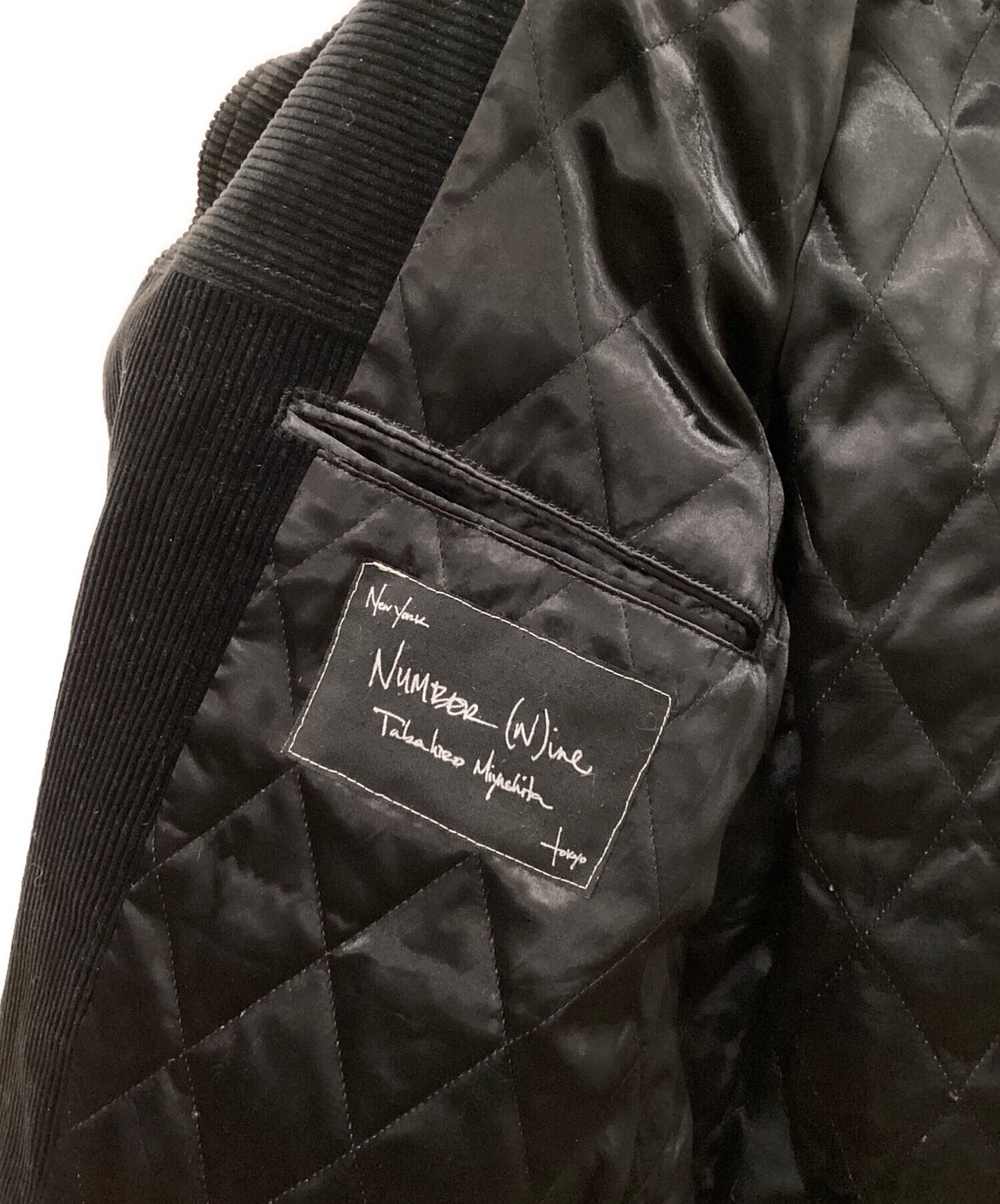 [Pre-owned] NUMBER (N)INE 00s corduroy down jacket