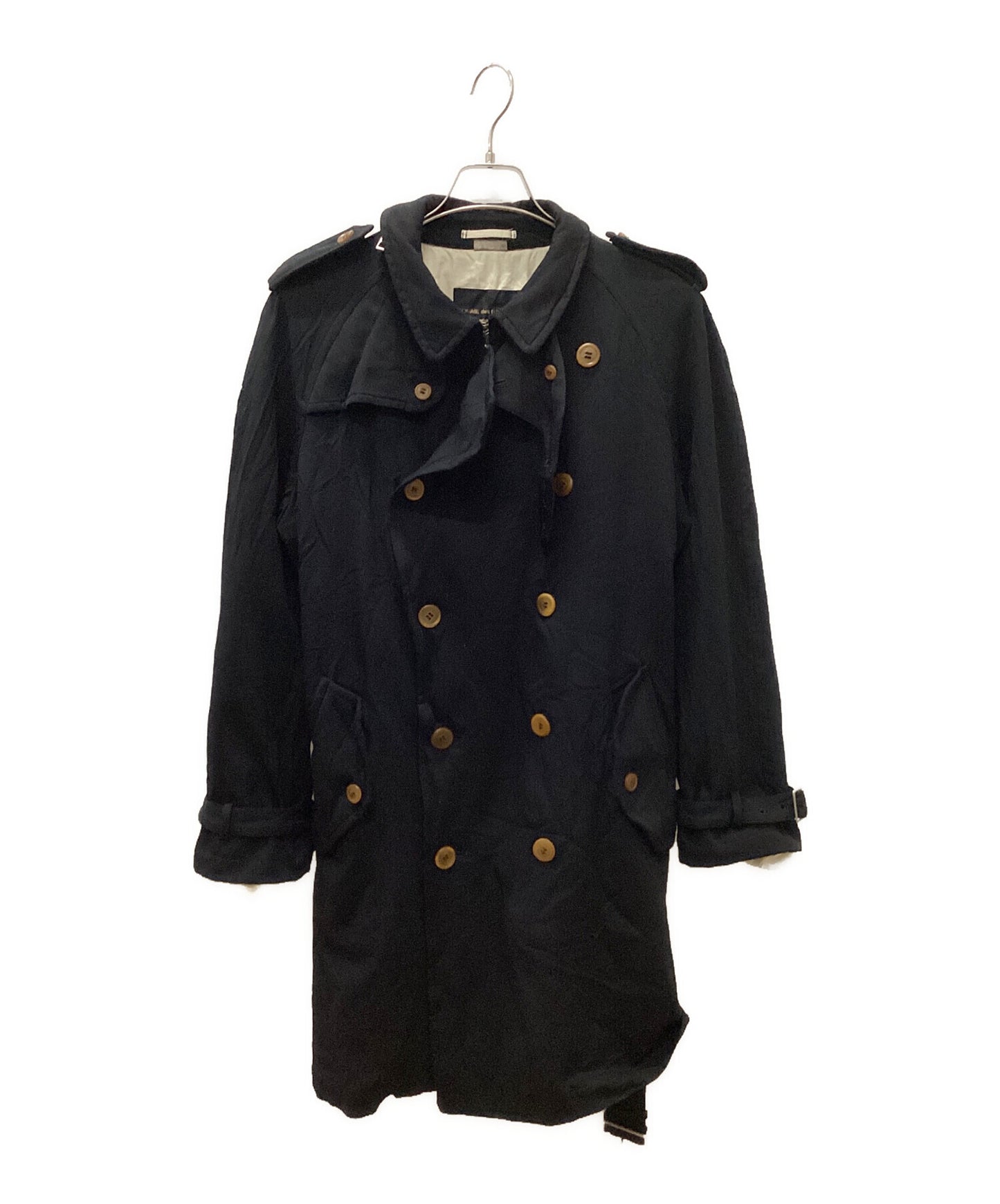 [Pre-owned] COMME des GARCONS HOMME PLUS 11AW frizzy belted double coat PH-C006