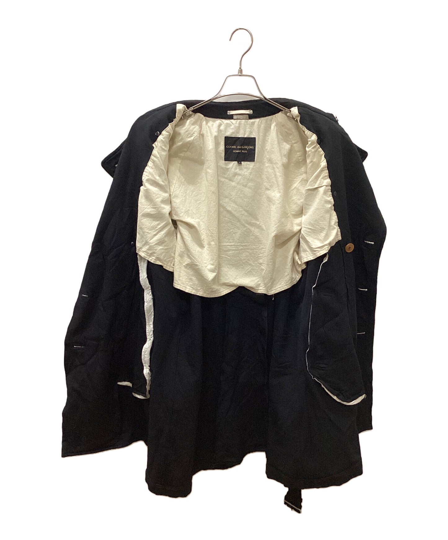 [Pre-owned] COMME des GARCONS HOMME PLUS 11AW frizzy belted double coat PH-C006