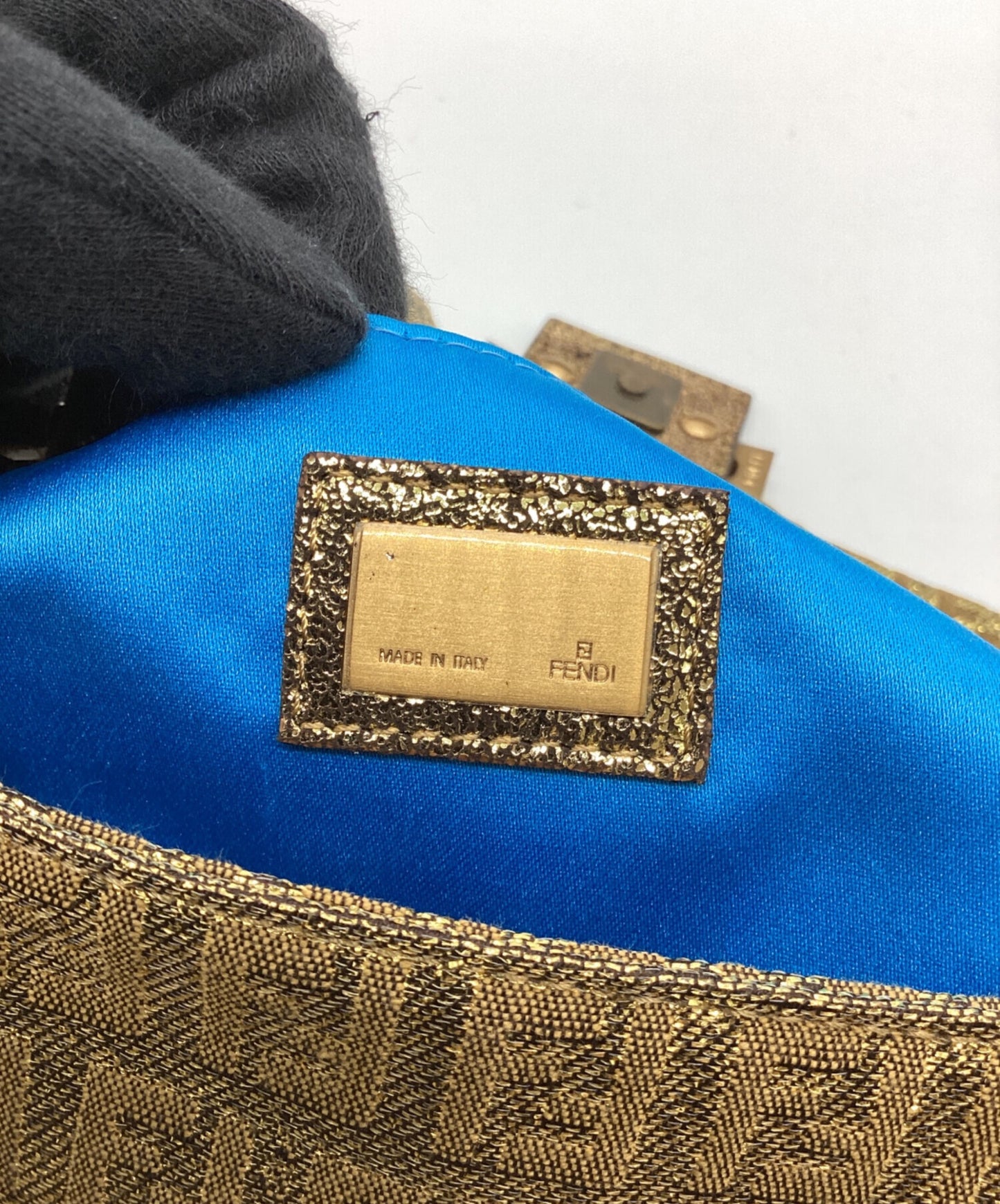 [Pre-owned] FENDI Shoulder Bag / Zucchino / Mini Mamma Bucket 2321 8BR180