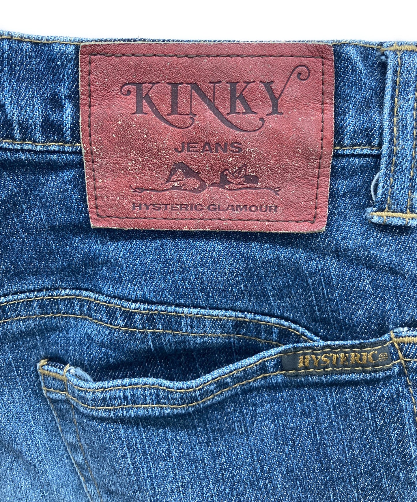 [Pre-owned] Hysteric Glamour Flared denim pants 2AP-3271