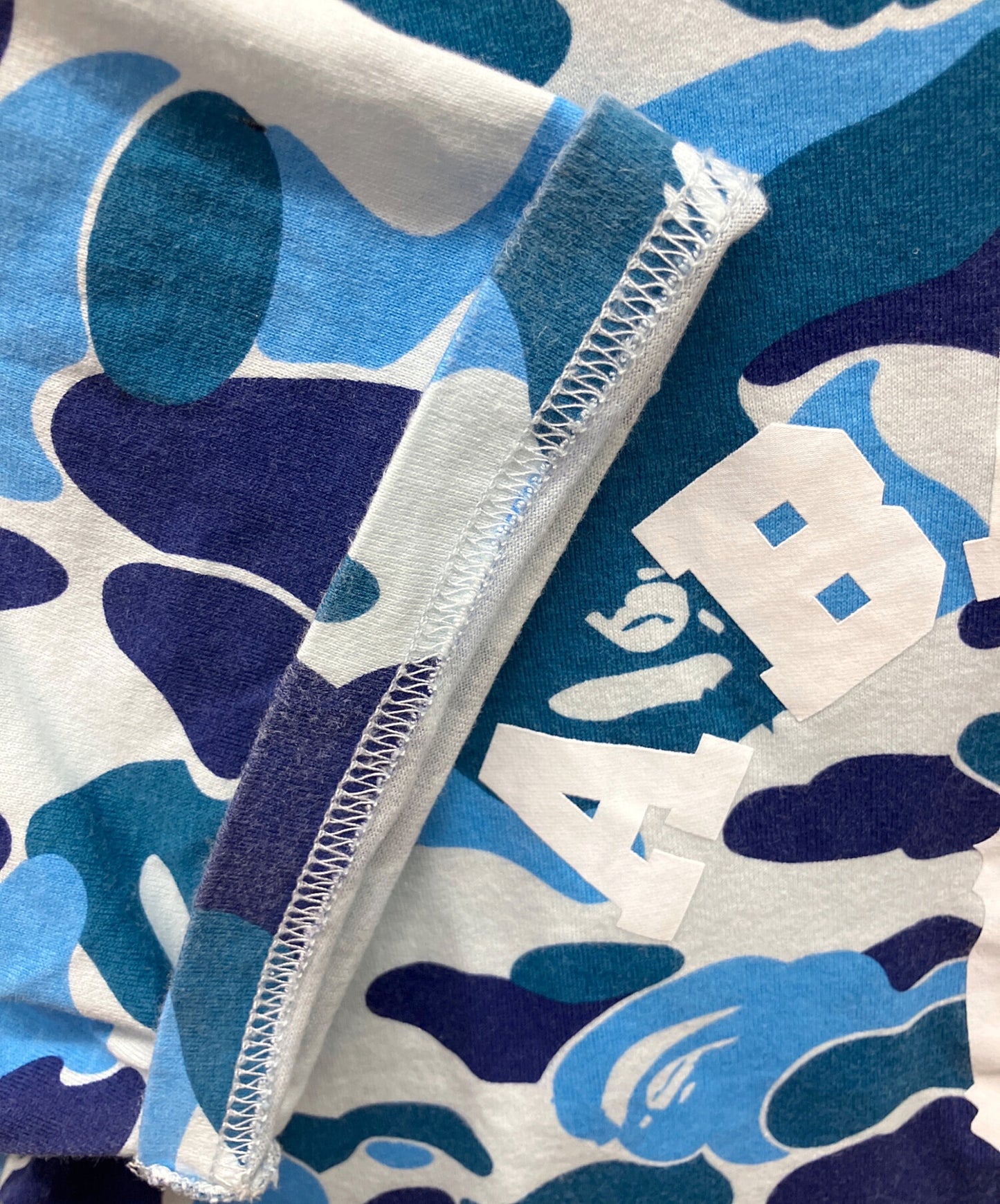 [Pre-owned] A BATHING APE short-sleeved cut-and-sew
