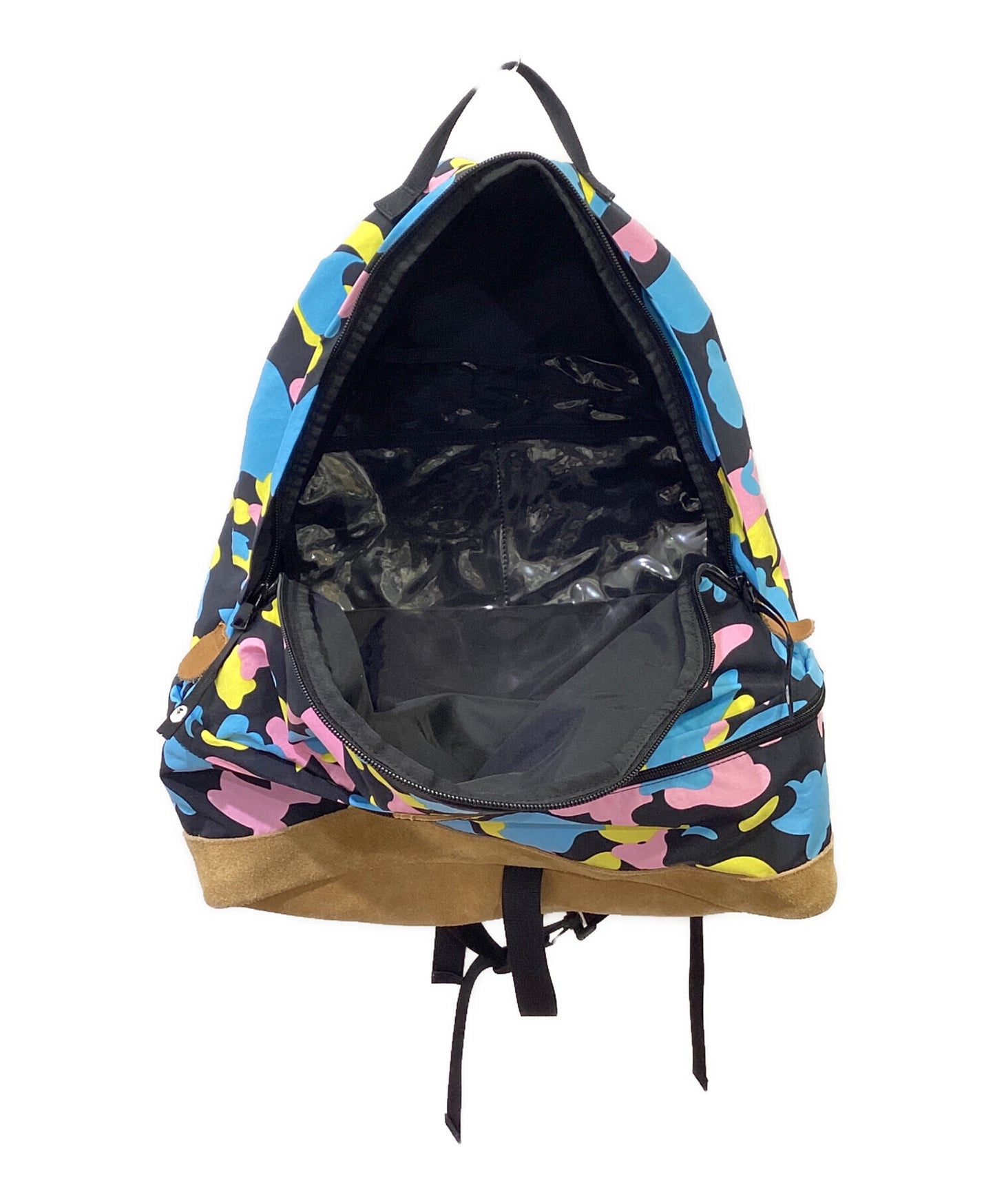[Pre-owned] A BATHING APE Multicamo Pattern Backpack
