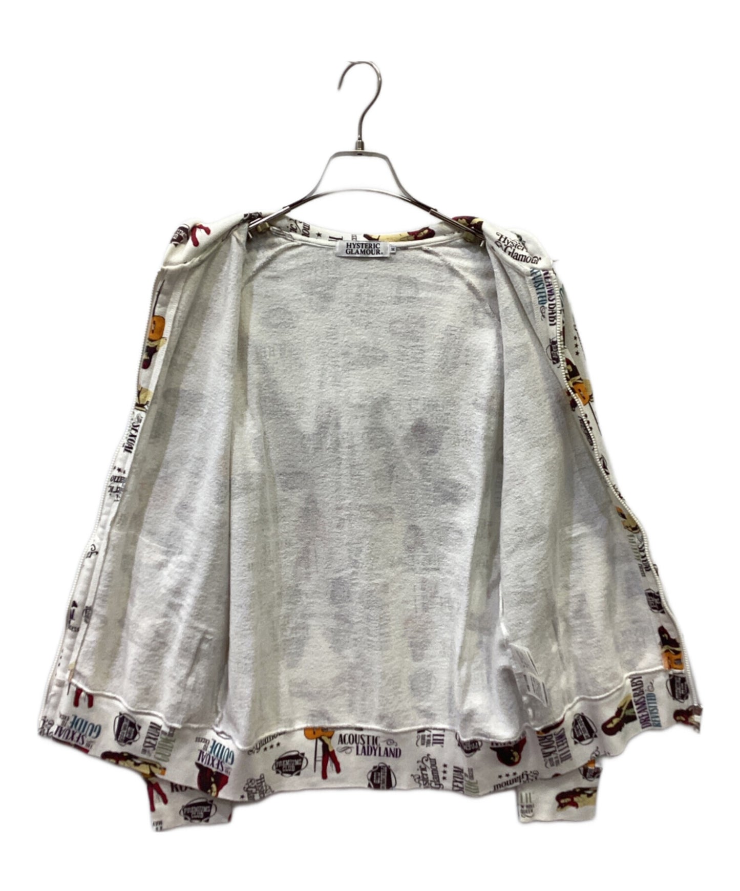 [Pre-owned] Hysteric Glamour zip hoodie