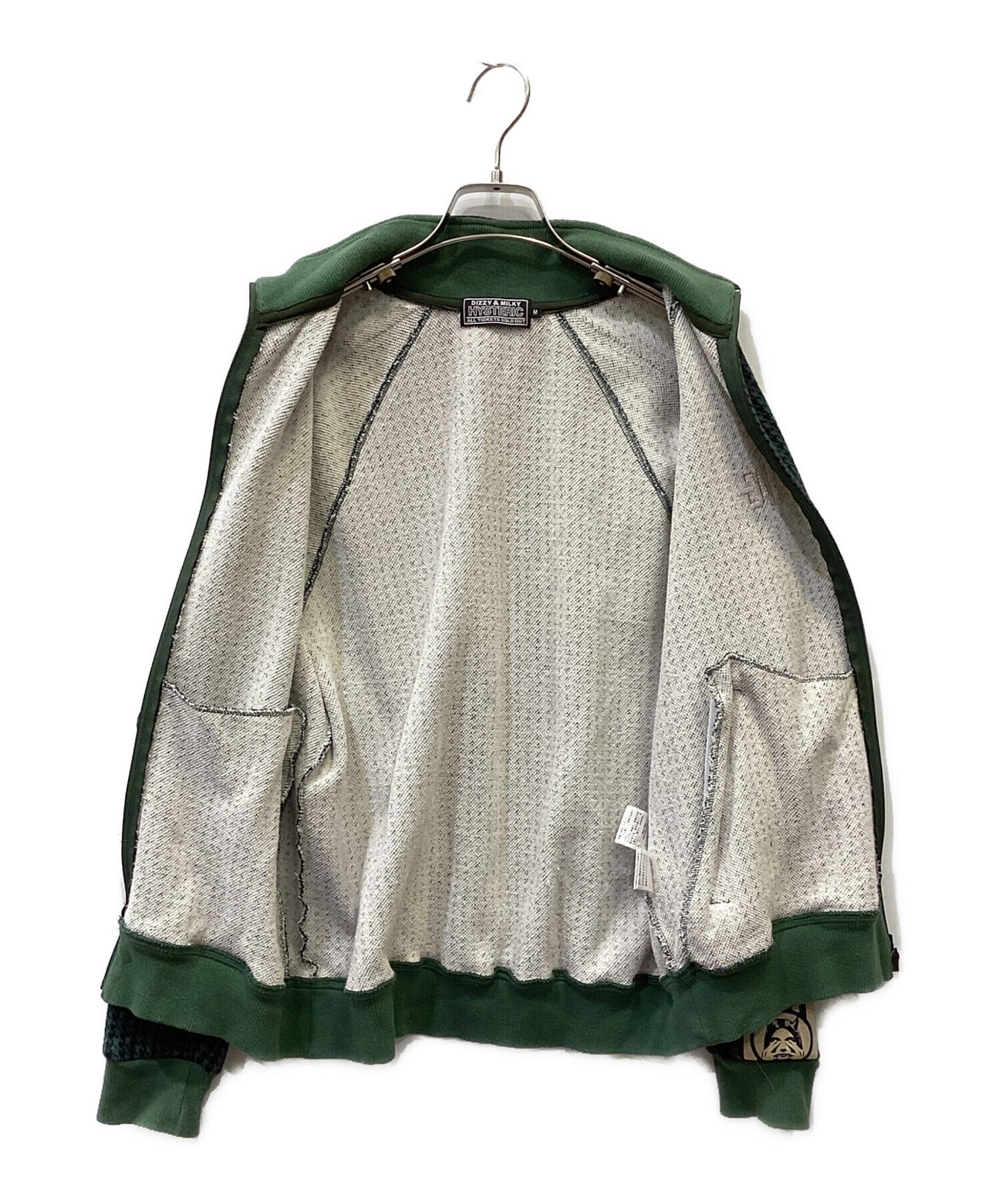 [Pre-owned] Hysteric Glamour houndstooth track jacket 02223CJ02