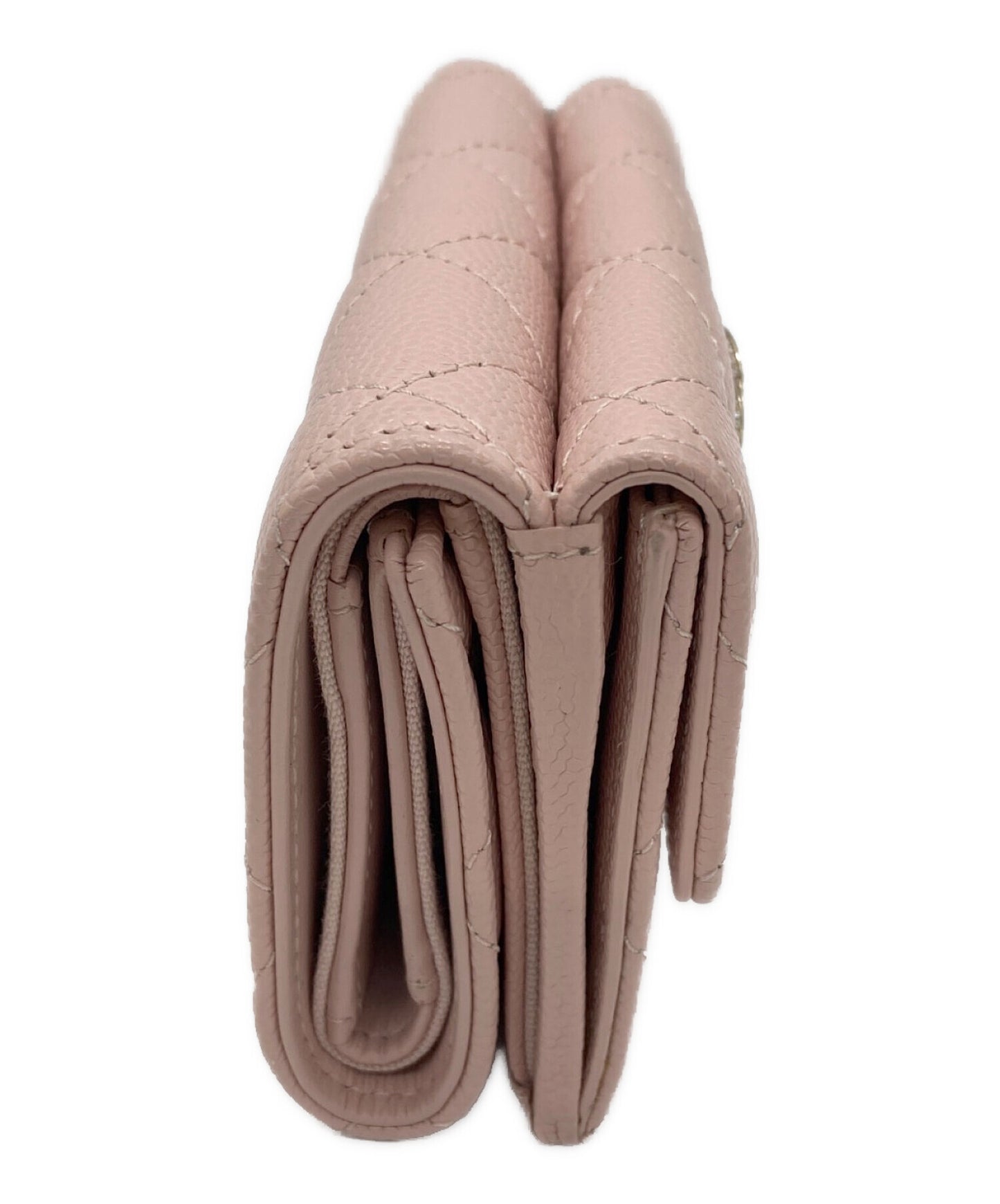 [Pre-owned] CHANEL threefold wallet