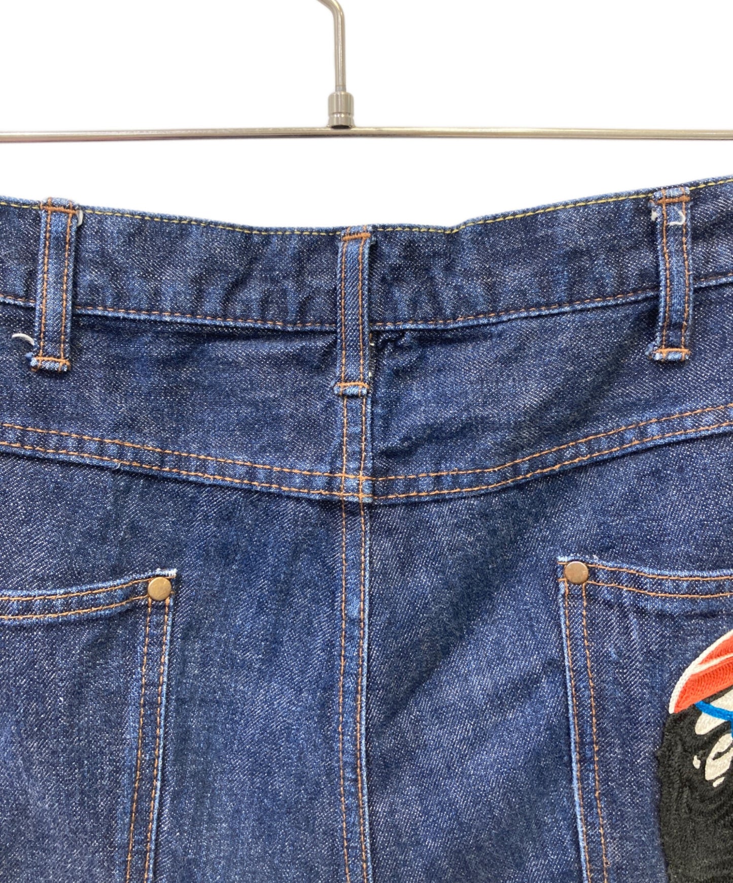 [Pre-owned] A BATHING APE denim shorts