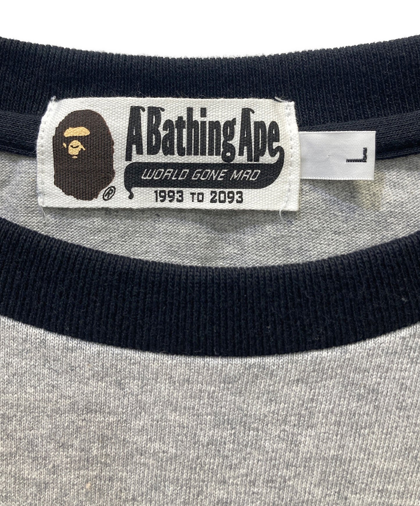[Pre-owned] A BATHING APE long-sleeved cut-and-sew 001GD0201001X