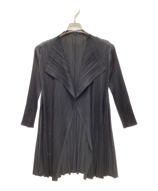[Pre-owned] PLEATS PLEASE Pleated long cardigan PP41-EN121