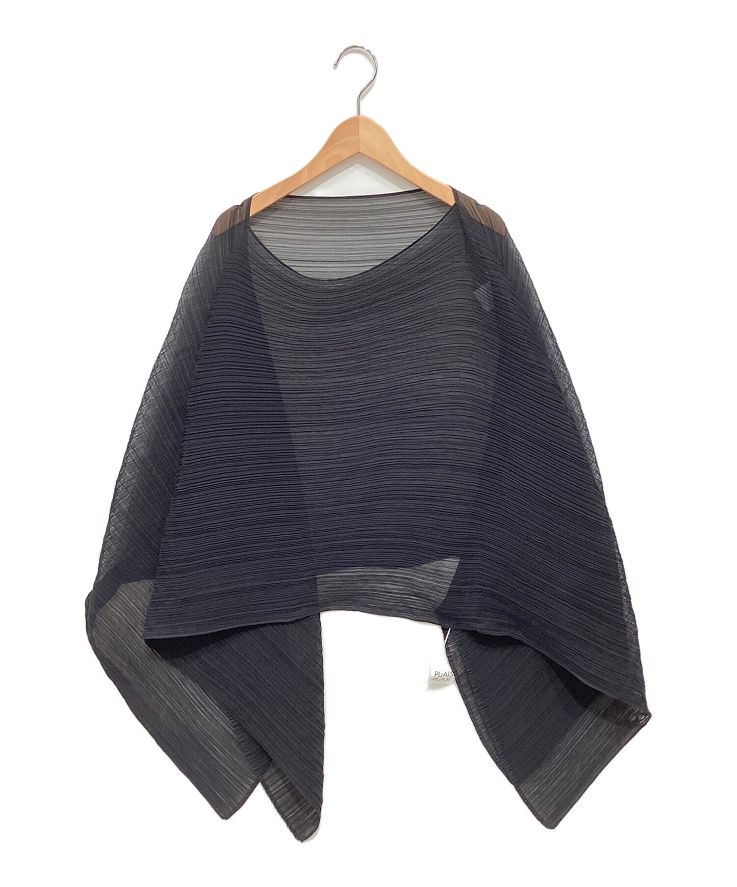 [Pre-owned] PLEATS PLEASE poncho PP02-AD171