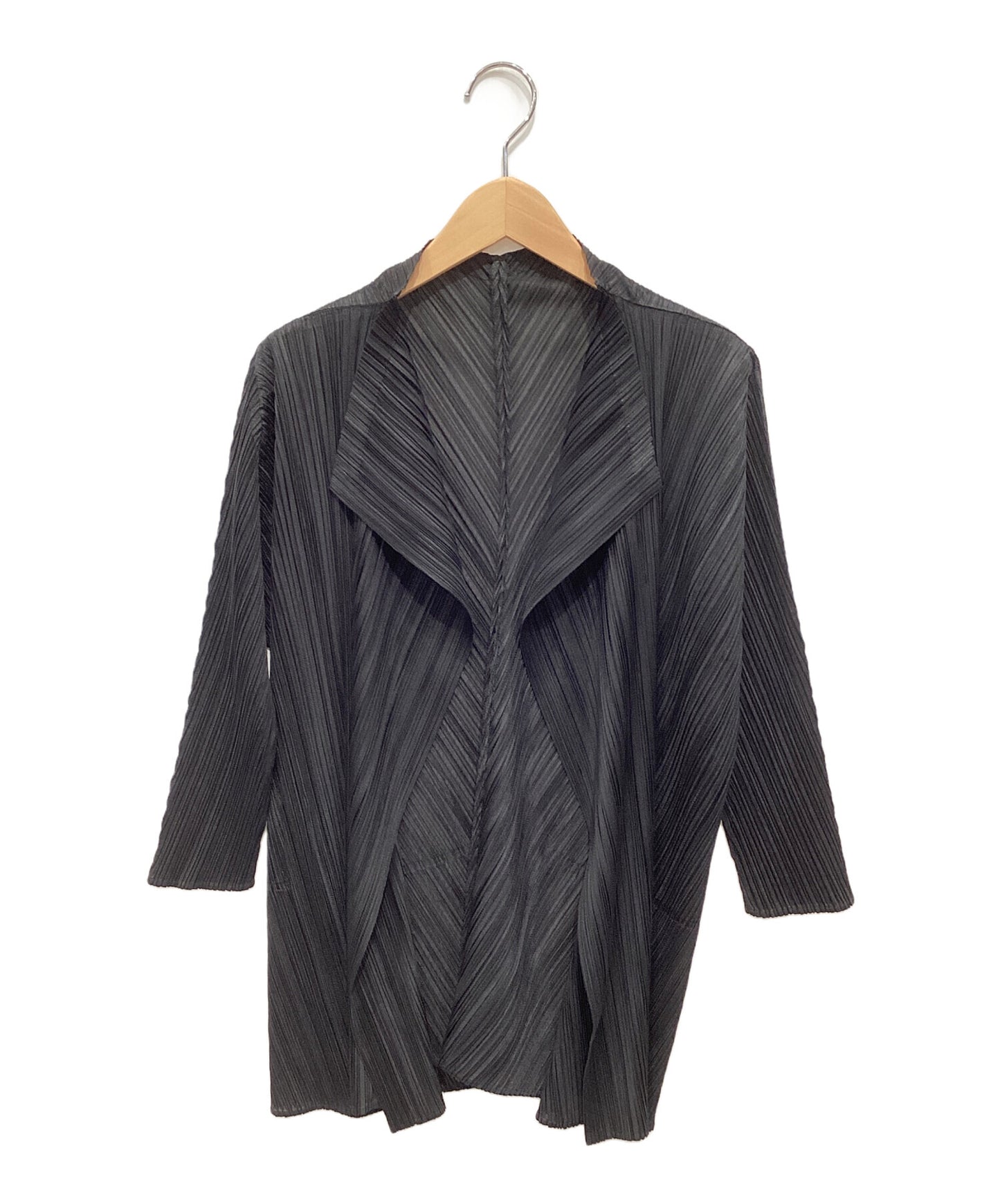 [Pre-owned] PLEATS PLEASE pleated cardigan PP33-J0584