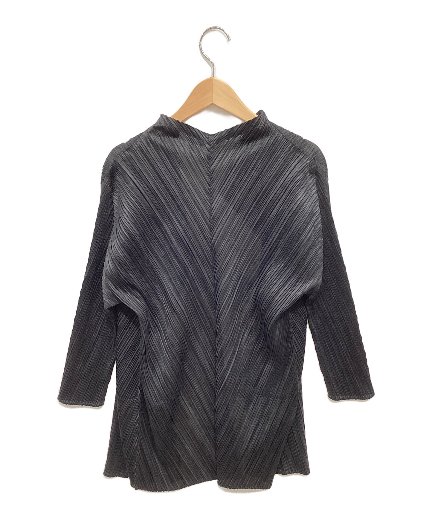 [Pre-owned] PLEATS PLEASE pleated cardigan PP33-J0584