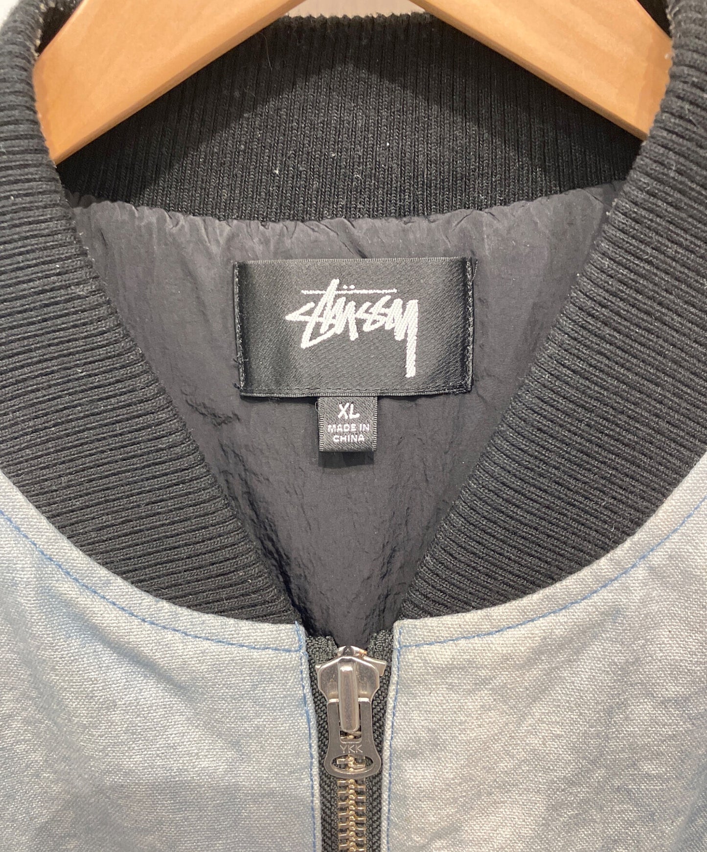 [Pre-owned] stussy WASHED CANVAS PRIMALOFT VEST 115654