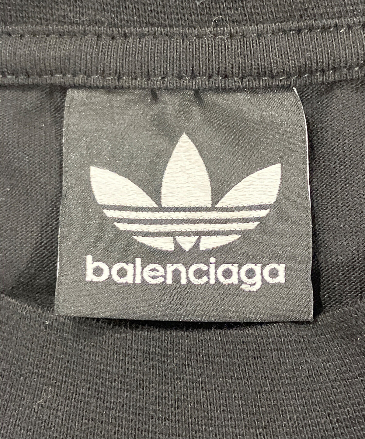 [Pre-owned] BALENCIAGA  Logo Embroidery Oversized T-Shirt 723976 TNVN8