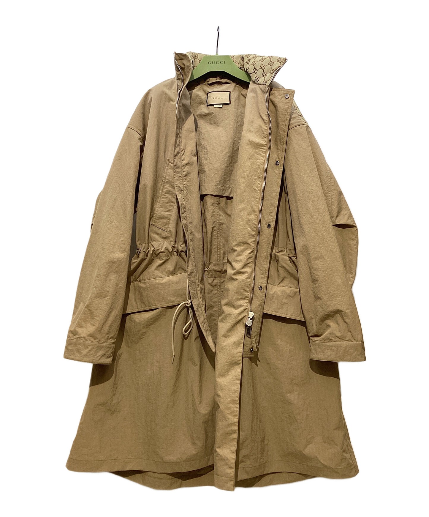[Pre-owned] GUCCI ripstop coat 762598 ZAPBR