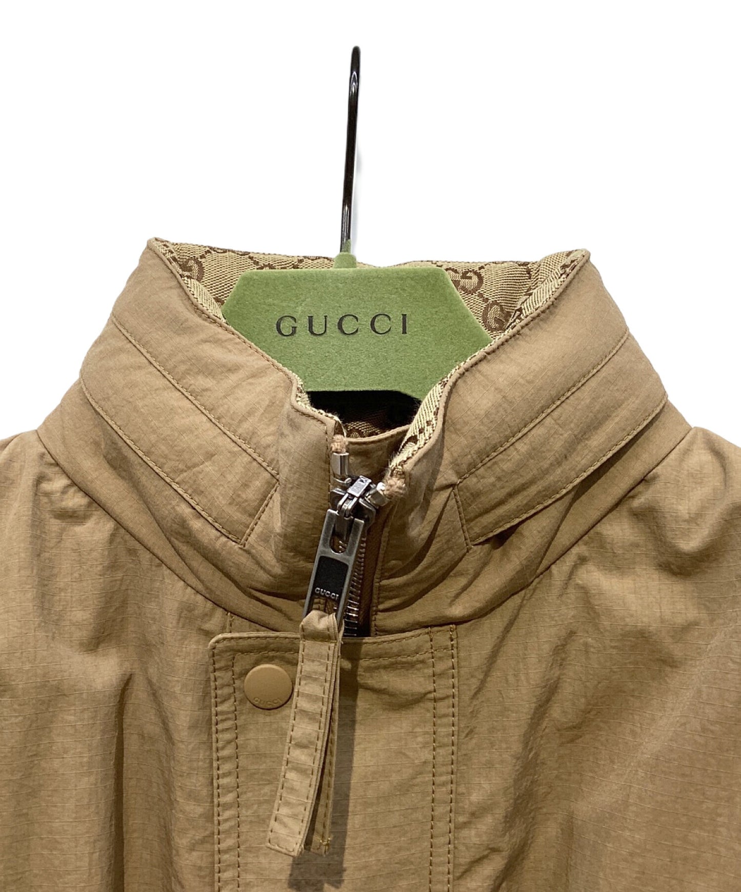 [Pre-owned] GUCCI ripstop coat 762598 ZAPBR
