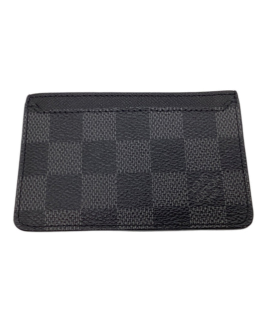 [Pre-owned] LOUIS VUITTON Damier Graffitte Neo-Porte-Carte N62666 Card Case N62666