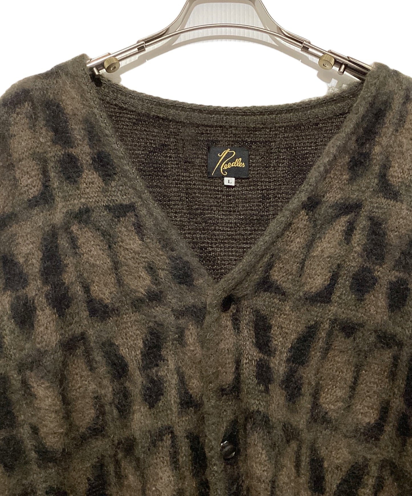 [Pre-owned] Needles mohair cardigan NS279