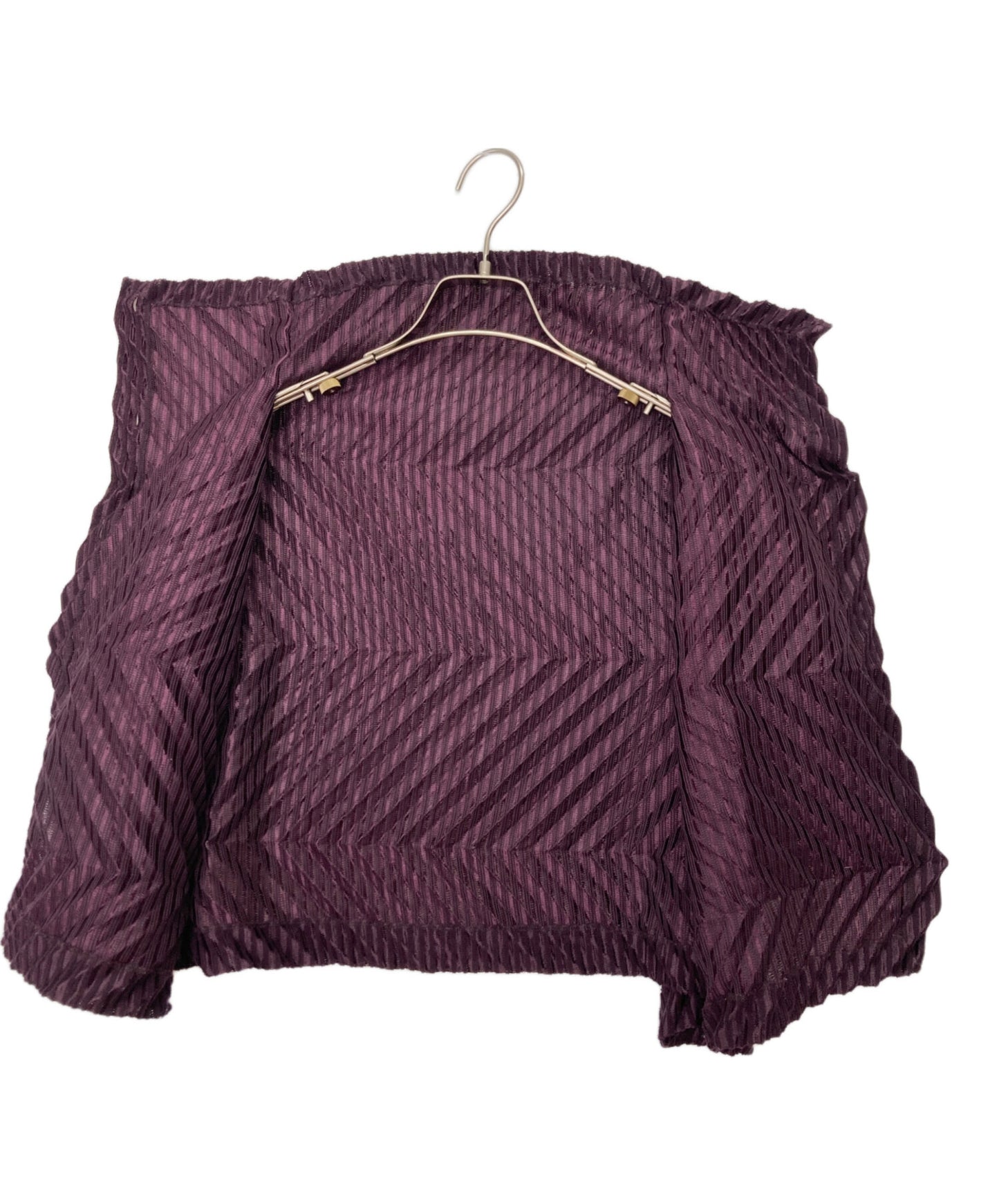 [Pre-owned] me ISSEY MIYAKE Pleated wide jacket MI41FO181