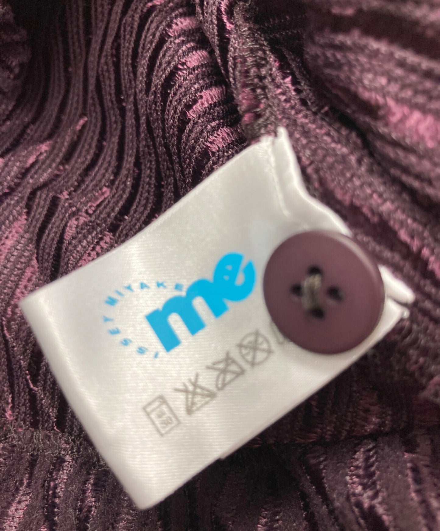 [Pre-owned] me ISSEY MIYAKE Pleated wide jacket MI41FO181