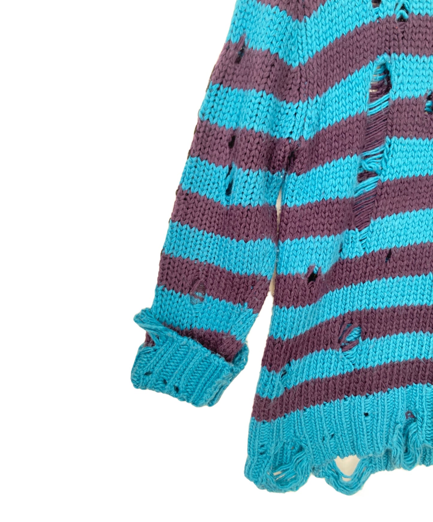 [Pre-owned] Hysteric Glamour Crushed Sleeve Logo Sweater 01173NS09