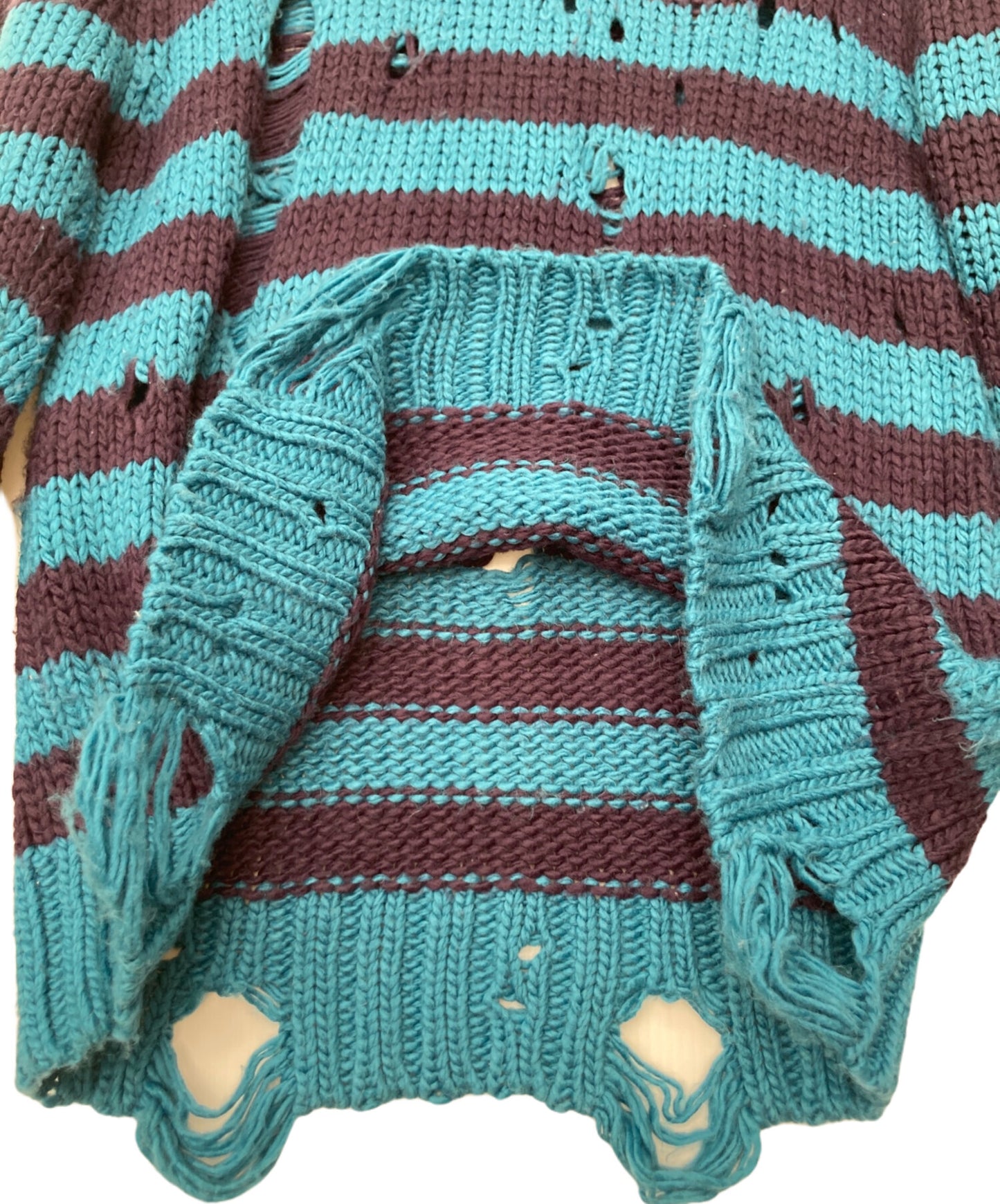 [Pre-owned] Hysteric Glamour Crushed Sleeve Logo Sweater 01173NS09