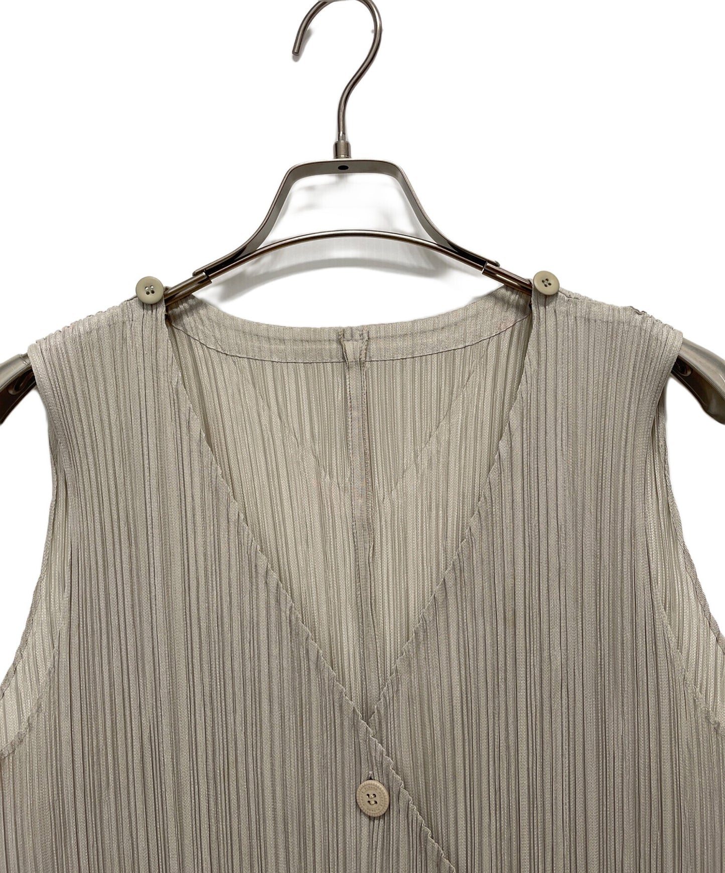 [Pre-owned] PLEATS PLEASE variable vest PP83-JD421