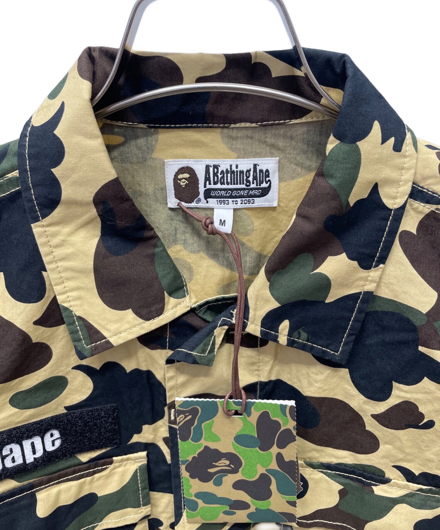 [Pre-owned] A BATHING APE 1st CamoMilitary Shirt 001SHE301014X