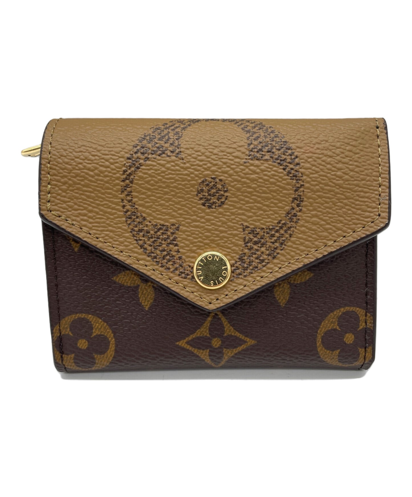 [Pre-owned] LOUIS VUITTON Compact Wallet Porte Foyle Zoe M80725