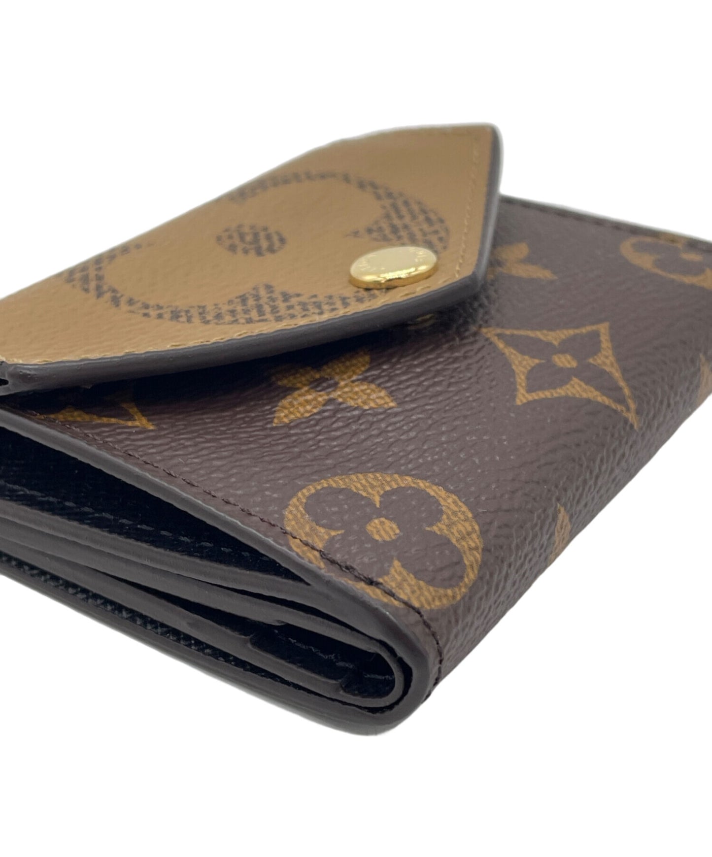 [Pre-owned] LOUIS VUITTON Compact Wallet Porte Foyle Zoe M80725