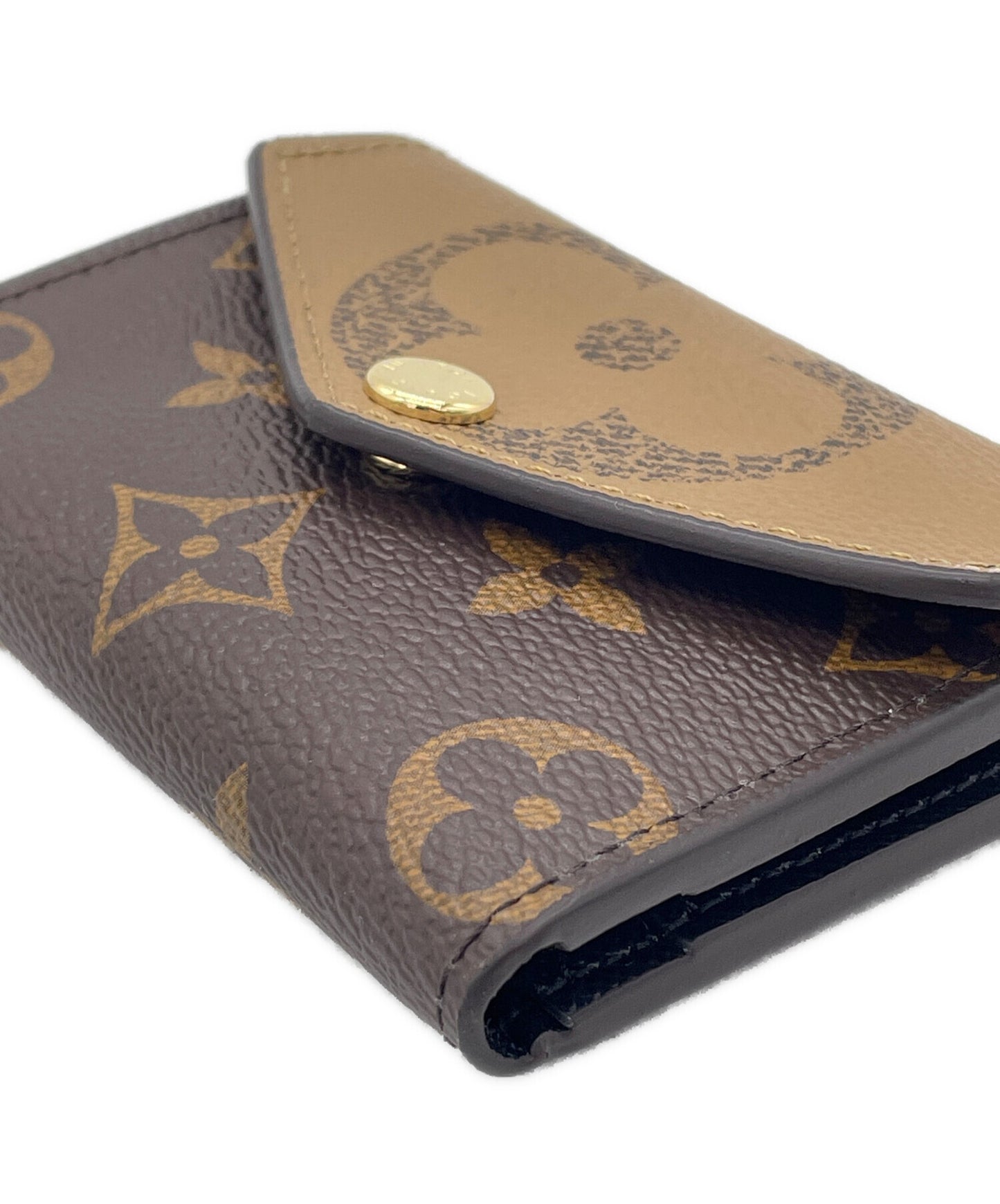 [Pre-owned] LOUIS VUITTON Compact Wallet Porte Foyle Zoe M80725